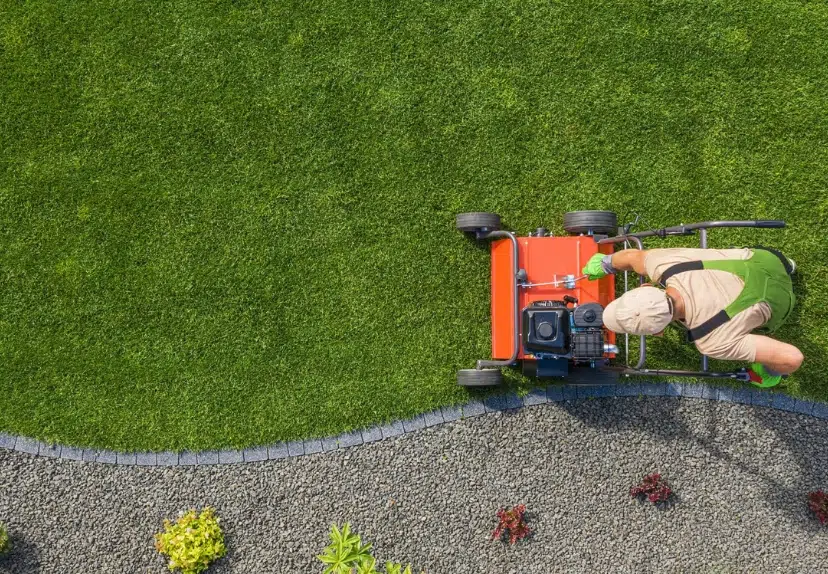 lawn mowing