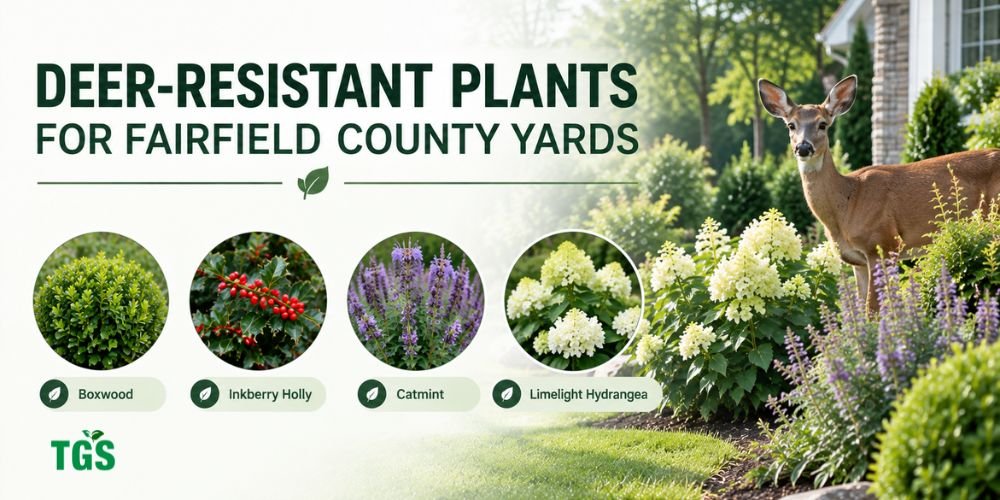 Best Deer Resistant Plants for Fairfield County