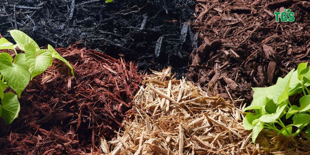 Dyed vs Natural Mulch